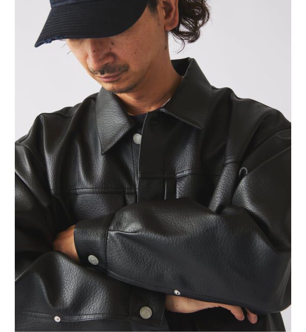 JOURNAL STANDARD relume「シンセティック レザー トラッカージャケット」|その他|