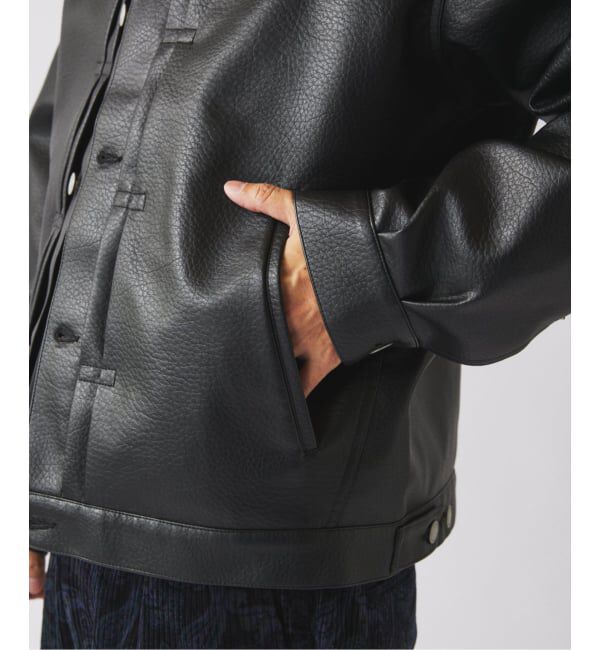 JOURNAL STANDARD relume「シンセティック レザー トラッカージャケット」|その他|