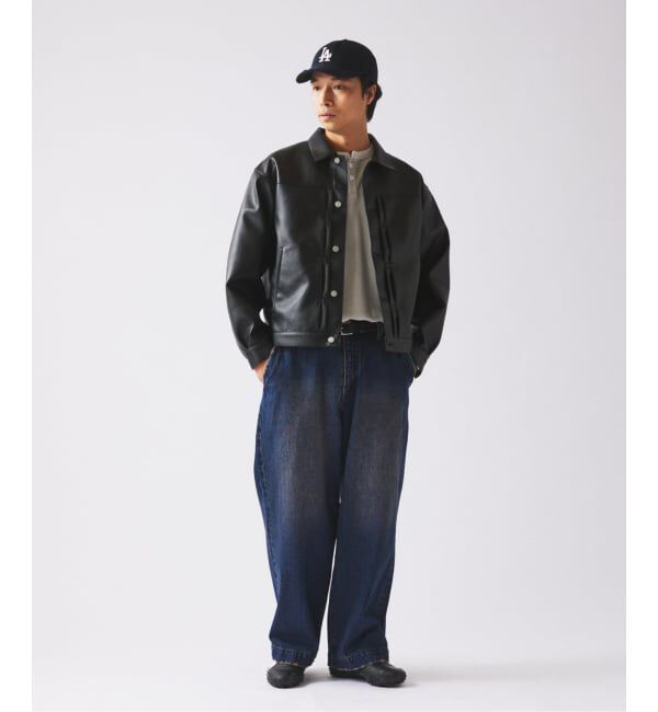 JOURNAL STANDARD relume「シンセティック レザー トラッカージャケット」|その他|