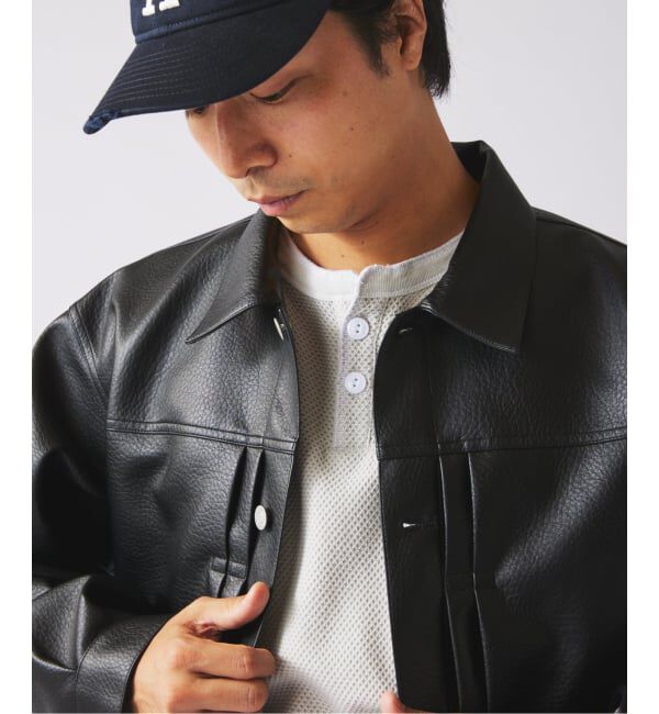 JOURNAL STANDARD relume「シンセティック レザー トラッカージャケット」|その他|