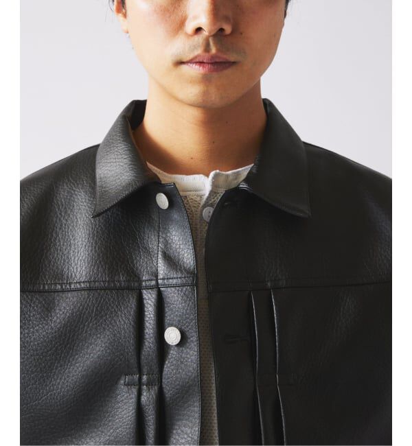 JOURNAL STANDARD relume「シンセティック レザー トラッカージャケット」|その他|