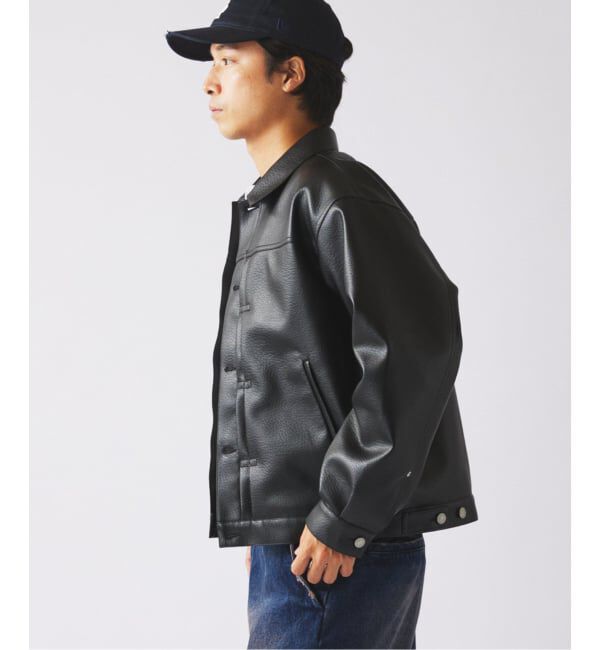 JOURNAL STANDARD relume「シンセティック レザー トラッカージャケット」|その他|