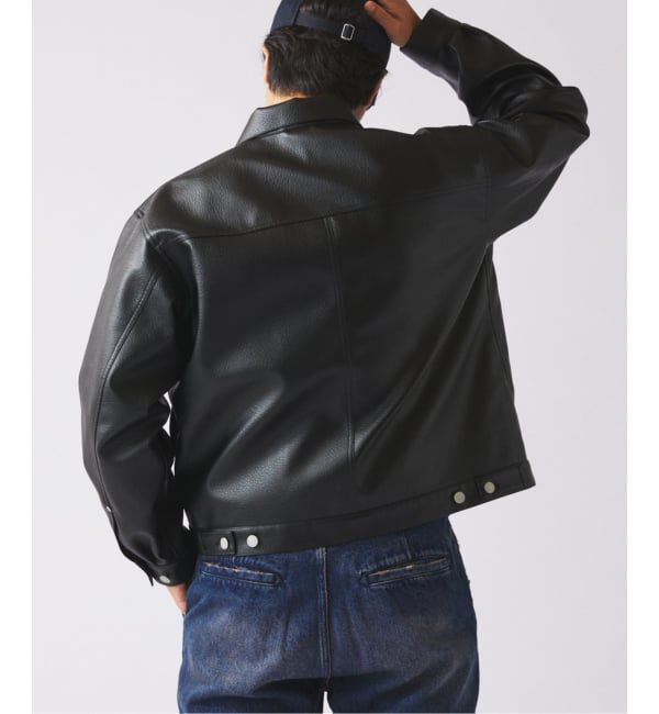 JOURNAL STANDARD relume「シンセティック レザー トラッカージャケット」|その他|