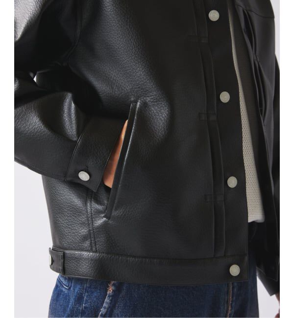 JOURNAL STANDARD relume「シンセティック レザー トラッカージャケット」|その他|