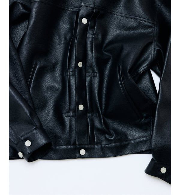 JOURNAL STANDARD relume「シンセティック レザー トラッカージャケット」|その他|