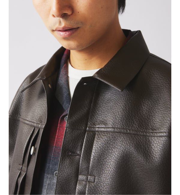 JOURNAL STANDARD relume「シンセティック レザー トラッカージャケット」|その他|
