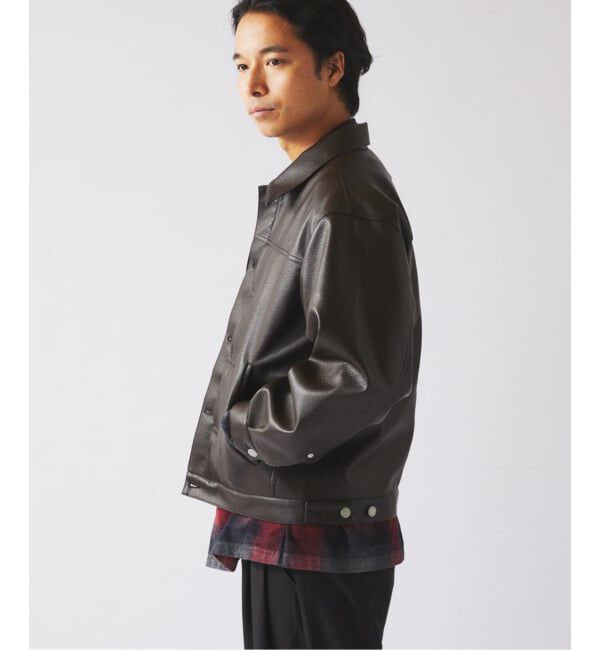 JOURNAL STANDARD relume「シンセティック レザー トラッカージャケット」|その他|