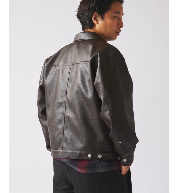 JOURNAL STANDARD relume「シンセティック レザー トラッカージャケット」|その他|
