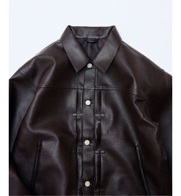 JOURNAL STANDARD relume「シンセティック レザー トラッカージャケット」|その他|