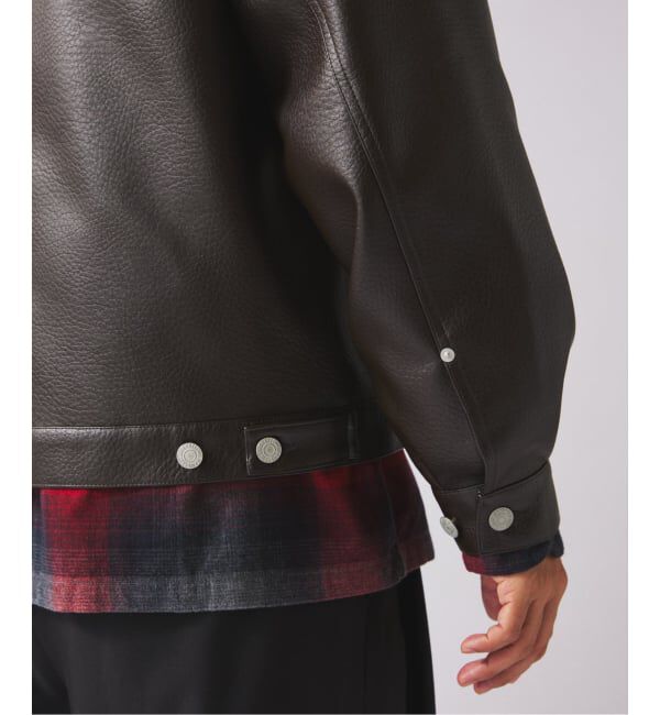 JOURNAL STANDARD relume「シンセティック レザー トラッカージャケット」|その他|