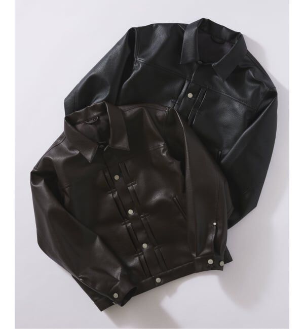 JOURNAL STANDARD relume「シンセティック レザー トラッカージャケット」|その他|