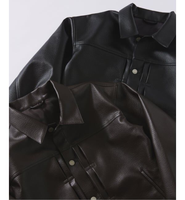 JOURNAL STANDARD relume「シンセティック レザー トラッカージャケット」|その他|