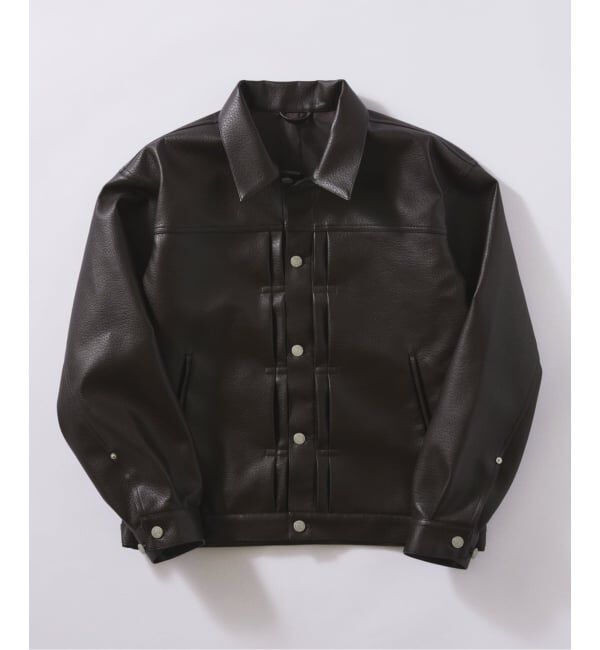 JOURNAL STANDARD relume「シンセティック レザー トラッカージャケット」|その他|