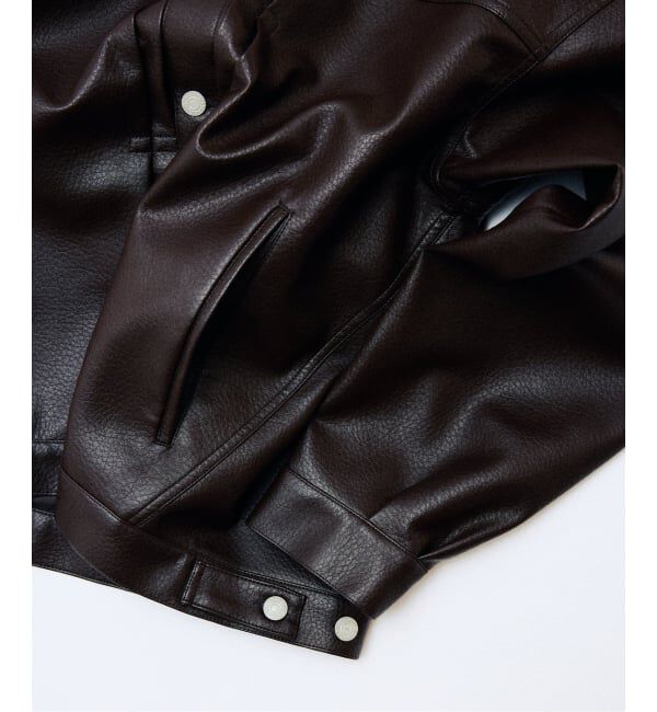 JOURNAL STANDARD relume「シンセティック レザー トラッカージャケット」|その他|