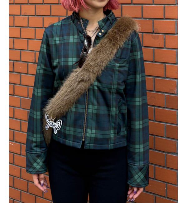 Oriens JOURNAL STANDARD「チェックスウェットジャケット」|その他|