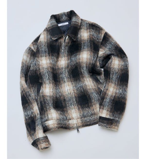JOURNAL STANDARD relume「シャギー オンブレ ワークジャケット」|その他|ブラック