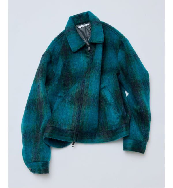 JOURNAL STANDARD relume「シャギー オンブレ ワークジャケット」|その他|グリーン