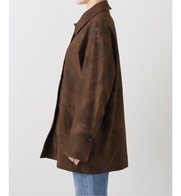 JOURNAL STANDARD「フロックフェイクレザーカバーオール」|その他|