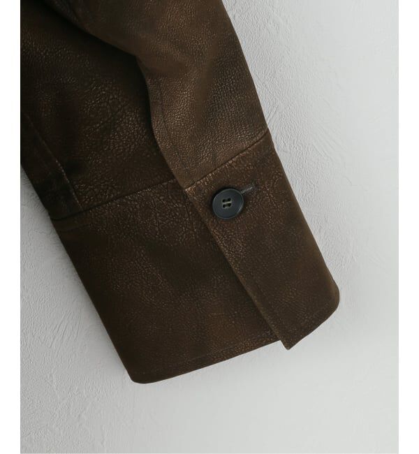 JOURNAL STANDARD「フロックフェイクレザーカバーオール」|その他|