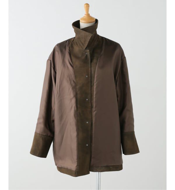 JOURNAL STANDARD「フロックフェイクレザーカバーオール」|その他|