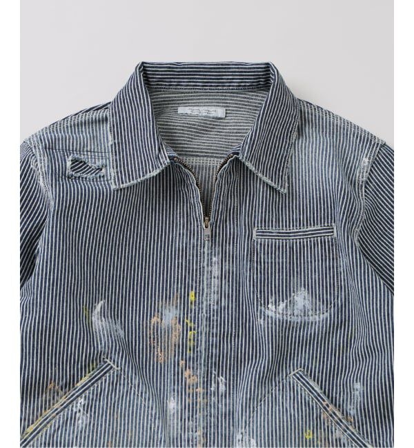 JOURNAL STANDARD「ヒッコリー ジップ アップ ワーク ジャケット」|その他|