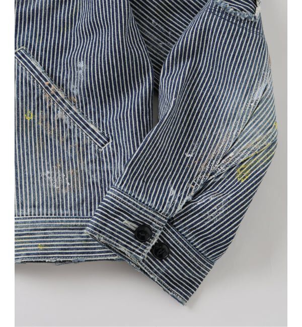 JOURNAL STANDARD「ヒッコリー ジップ アップ ワーク ジャケット」|その他|