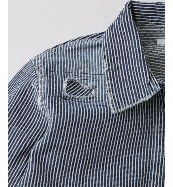 JOURNAL STANDARD「ヒッコリー ジップ アップ ワーク ジャケット」|その他|