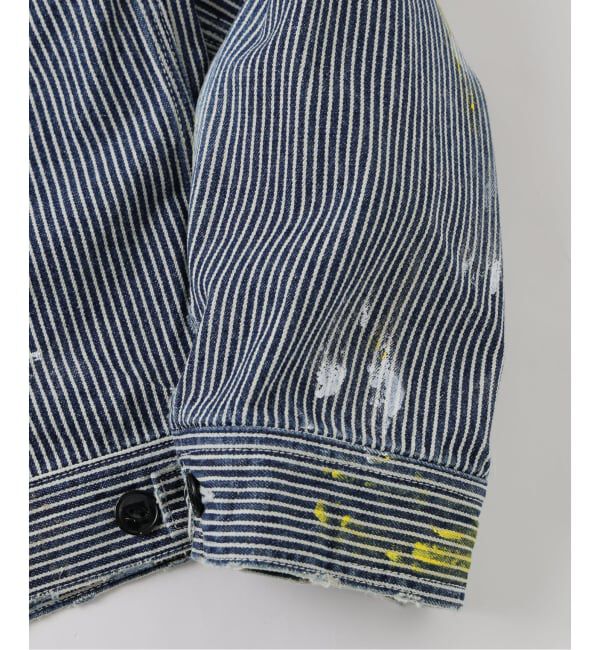 JOURNAL STANDARD「ヒッコリー ジップ アップ ワーク ジャケット」|その他|