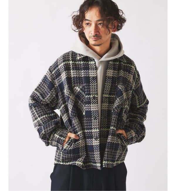 JOURNAL STANDARD relume「バスケット ツィードチェック CPO シャツブルゾン」|その他|