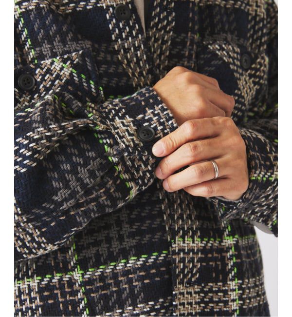 JOURNAL STANDARD relume「バスケット ツィードチェック CPO シャツブルゾン」|その他|