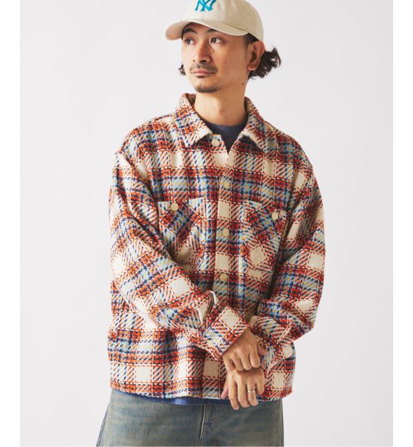 JOURNAL STANDARD relume「バスケット ツィードチェック CPO シャツブルゾン」|その他|