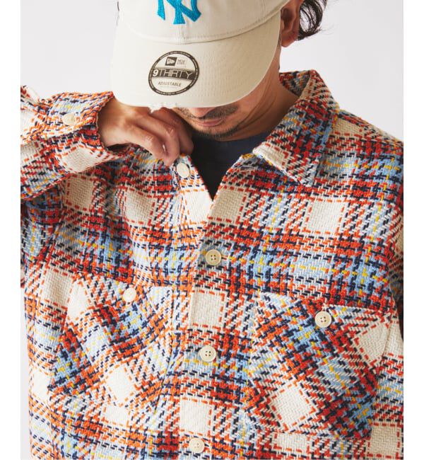 JOURNAL STANDARD relume「バスケット ツィードチェック CPO シャツブルゾン」|その他|