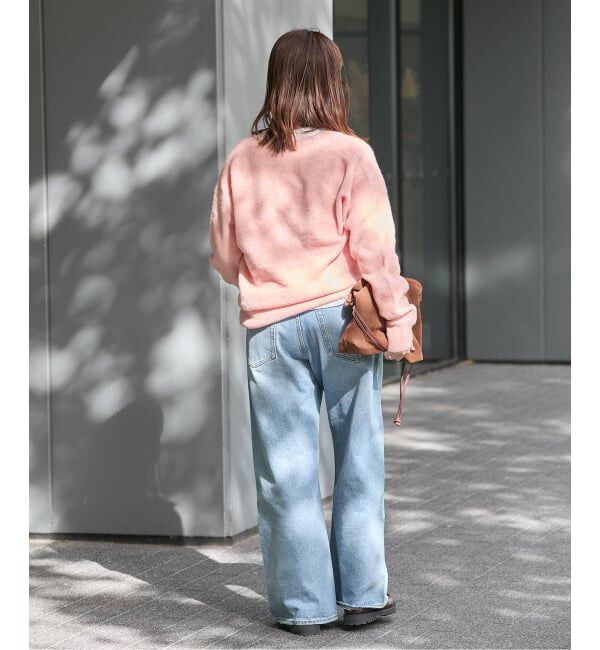 JOURNAL STANDARD「アルパカMIX LOOP DEEP Vプルオーバー」|ニット・セーター|