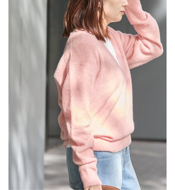 JOURNAL STANDARD「アルパカMIX LOOP DEEP Vプルオーバー」|ニット・セーター|