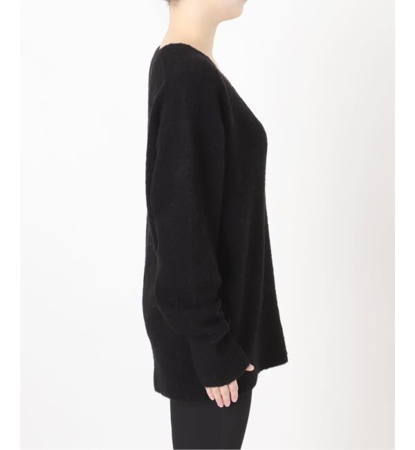 JOURNAL STANDARD「アルパカMIX LOOP DEEP Vプルオーバー」|ニット・セーター|