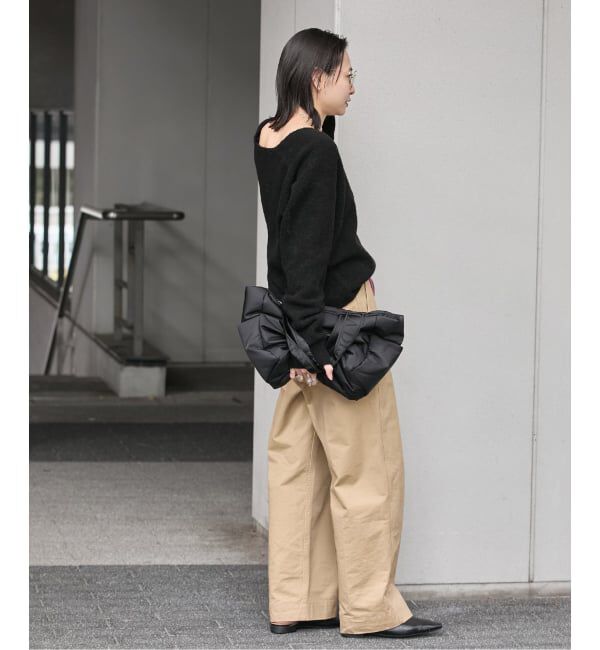 JOURNAL STANDARD「アルパカMIX LOOP DEEP Vプルオーバー」|ニット・セーター|