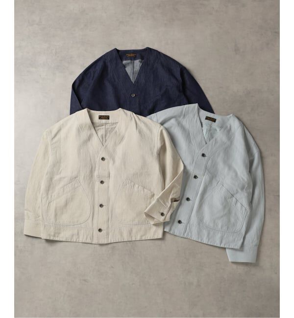 J.S.Homestead「《予約》J.S.Homestead / コットンリネン デニム &ldquo;JUDO&rdquo; ブルゾン」|その他|