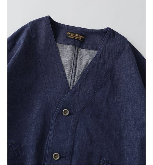 J.S.Homestead「《予約》J.S.Homestead / コットンリネン デニム &ldquo;JUDO&rdquo; ブルゾン」|その他|