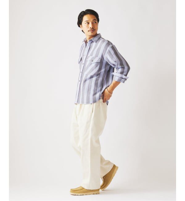 JOURNAL STANDARD relume「ドビーストライプ CPO シャツブルゾン」|その他|