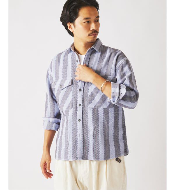 JOURNAL STANDARD relume「ドビーストライプ CPO シャツブルゾン」|その他|