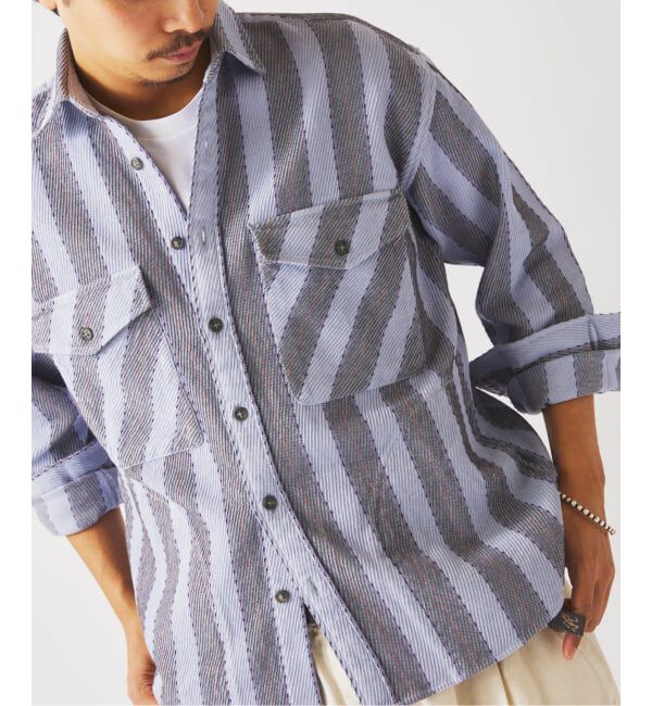 JOURNAL STANDARD relume「ドビーストライプ CPO シャツブルゾン」|その他|