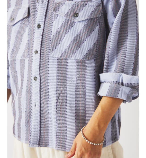 JOURNAL STANDARD relume「ドビーストライプ CPO シャツブルゾン」|その他|