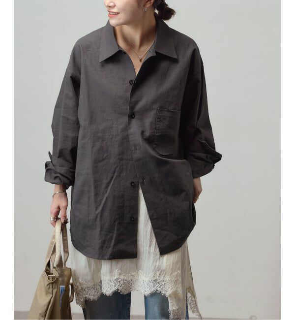 JOURNAL STANDARD「《予約》別注【ARMY TWILL/アーミーツイル】Cotton Linen Utility sh」|シャツ・ブラウス|