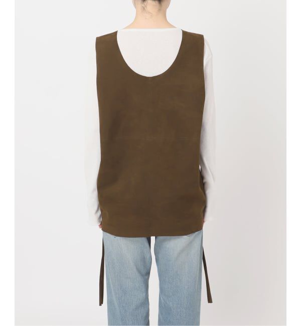 FRAMeWORK「フェイクスエードオーバータンク」|シャツ・ブラウス|