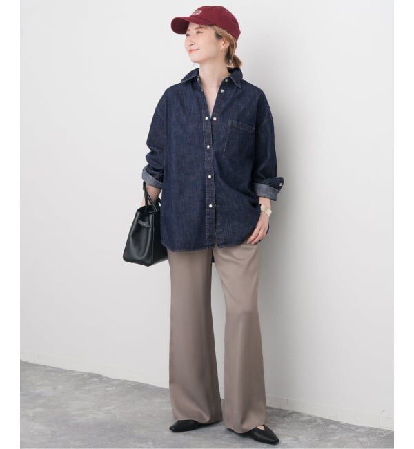Spick and Span「ライトオンスデニムルーズシャツ」|シャツ・ブラウス|