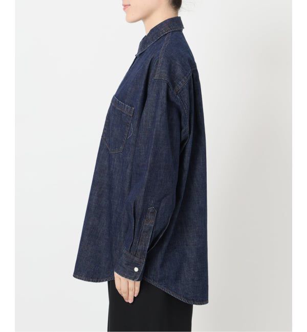 Spick and Span「ライトオンスデニムルーズシャツ」|シャツ・ブラウス|