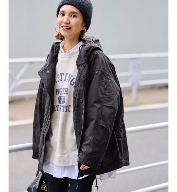 FRAMeWORK「TOP KHAKI/トップカーキ 別注ライナー付きM51SHORT」|その他|ブラック