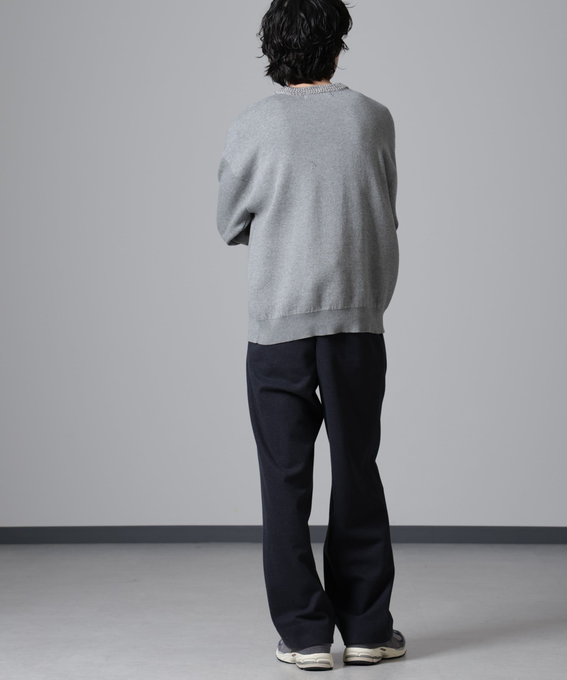 nano･universe「ツイードライク ドレストラウザー」|チノ|