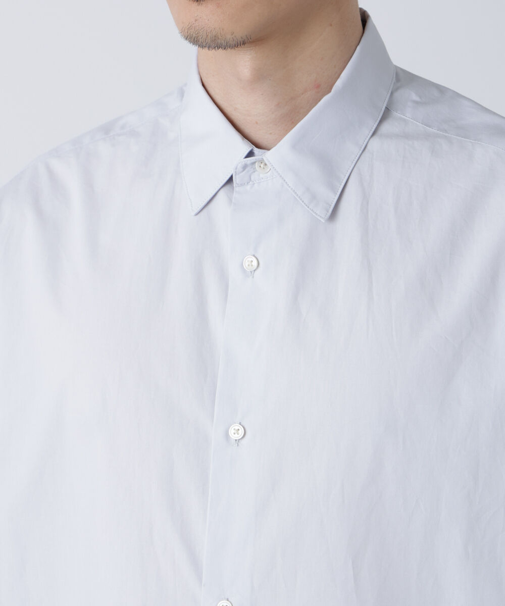 nano･universe「「大人のワイドシャツ」レギュラーカラー 半袖」|シャツ・ブラウス|