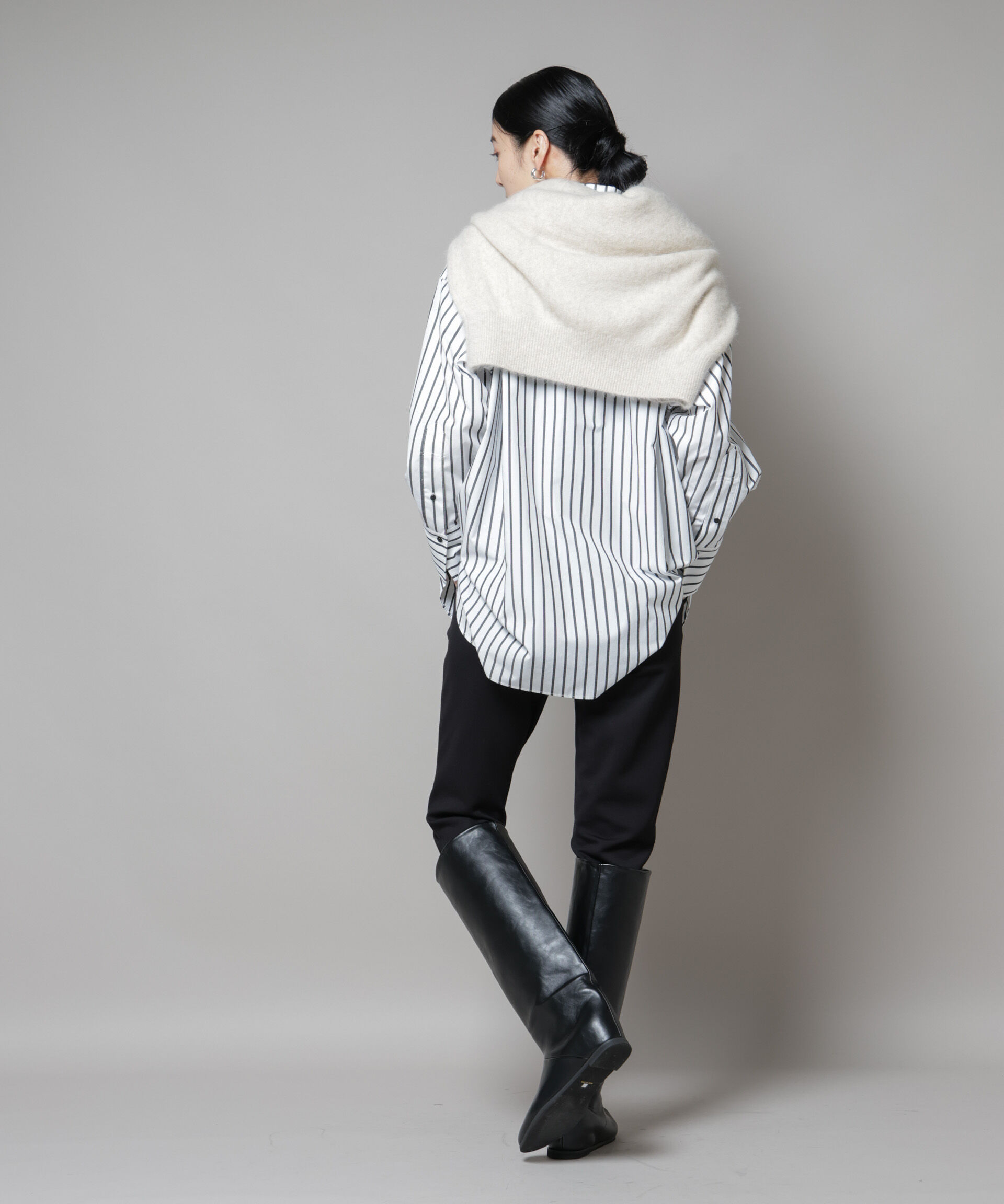 nano･universe「バッククロスオーバーシャツ」|シャツ・ブラウス|